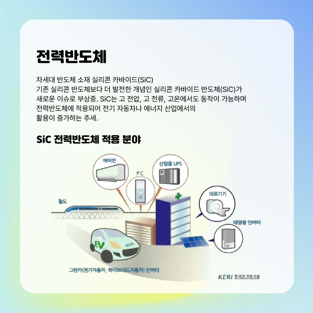 전기 자동차 대중화를 선도하는 SIC 전력반도체 썸네일